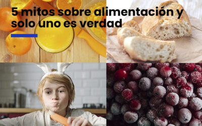 MITOS SOBRE ALIMENTACIÓN
