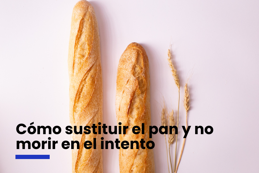 COMO SUSTITUIR EL PAN Y NO MORIR EN EL INTENTO